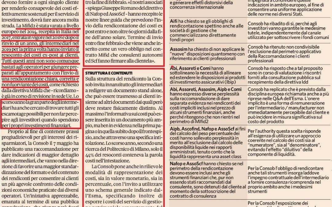 Banche: la trasparenza questa sconosciuta