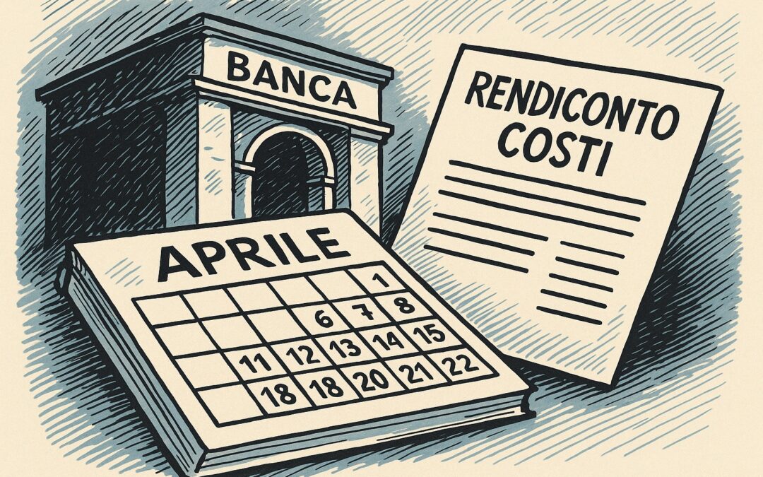 Rendiconto costi e oneri: aprile, il mese della paura per le banche