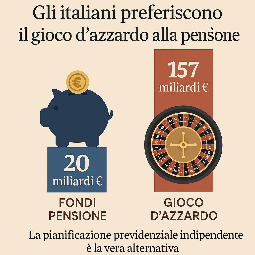 Pensioni-gioco d'azzardo